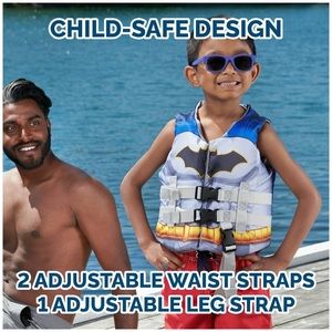 Batman SwimWays DC Swim Trainer Life Jacket